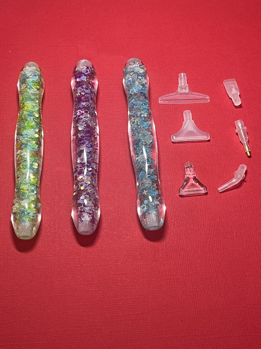 Green Glow in the Dark Diamond Painting Pen / Art tools / Cheap Putty / Scented Putty / Diamond Art / Diamond Painting / Arts and Crafts