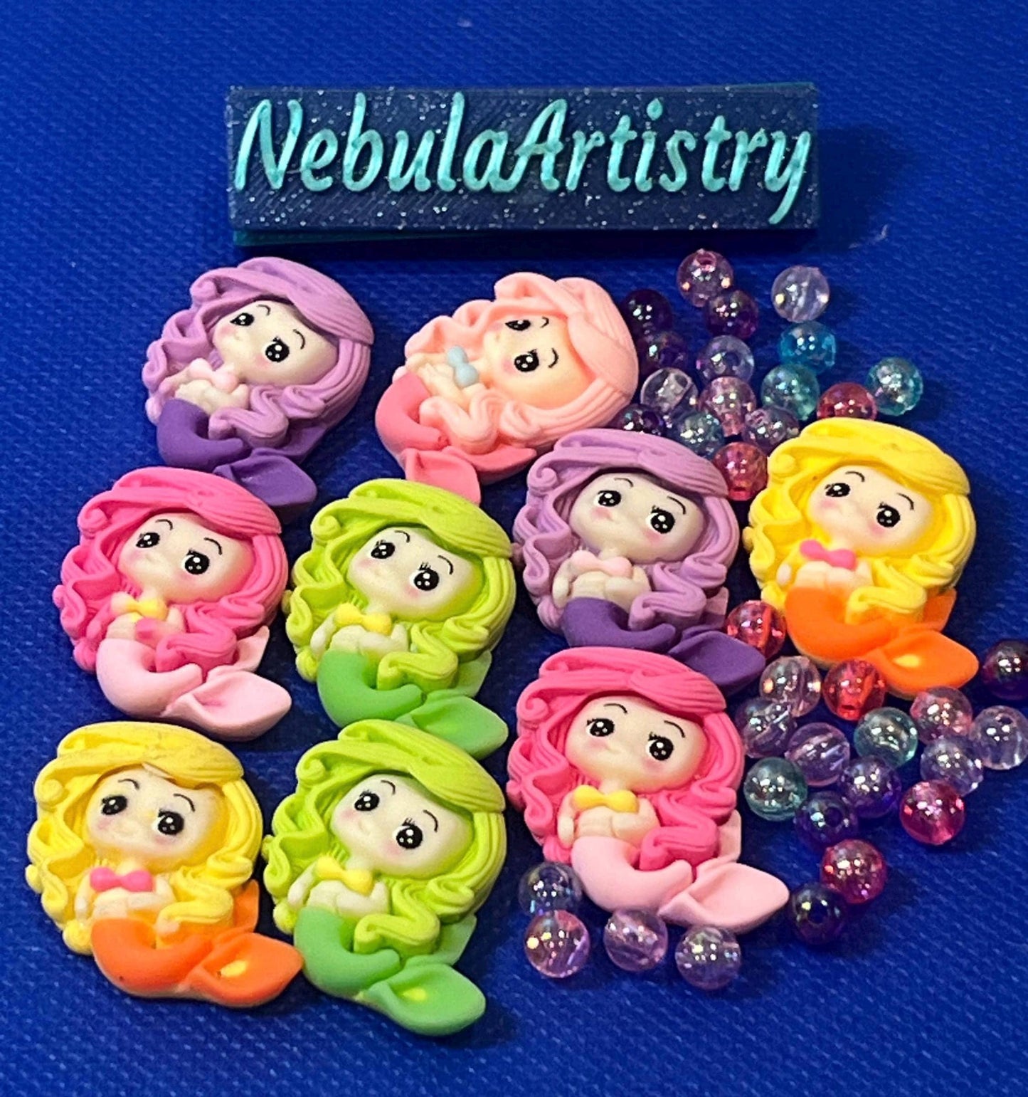 BOGO! Mermaid Coverminder / Beach / Under the Sea / Diamond Painting Putty / Diamond Art Putty / Arts and Crafts / Needle Minder / Magnets