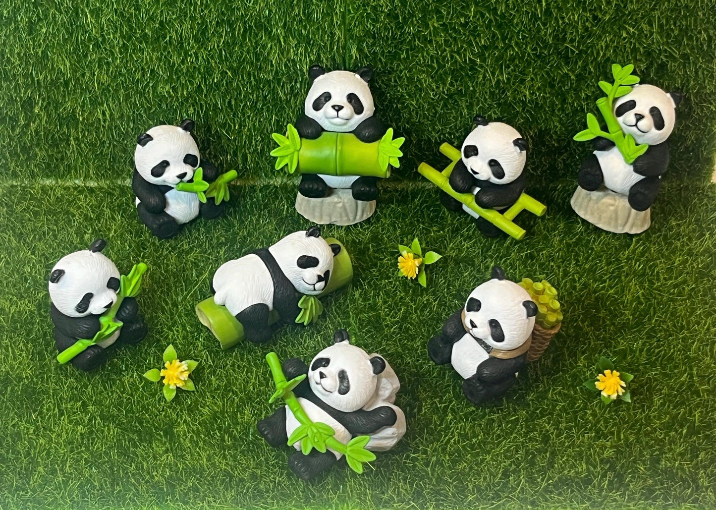 Panda Coverminder / Animal / Bamboo Decoration / Diamond Painting Putty / Diamond Art Putty / Arts and Crafts / Needle Minder / Magnets
