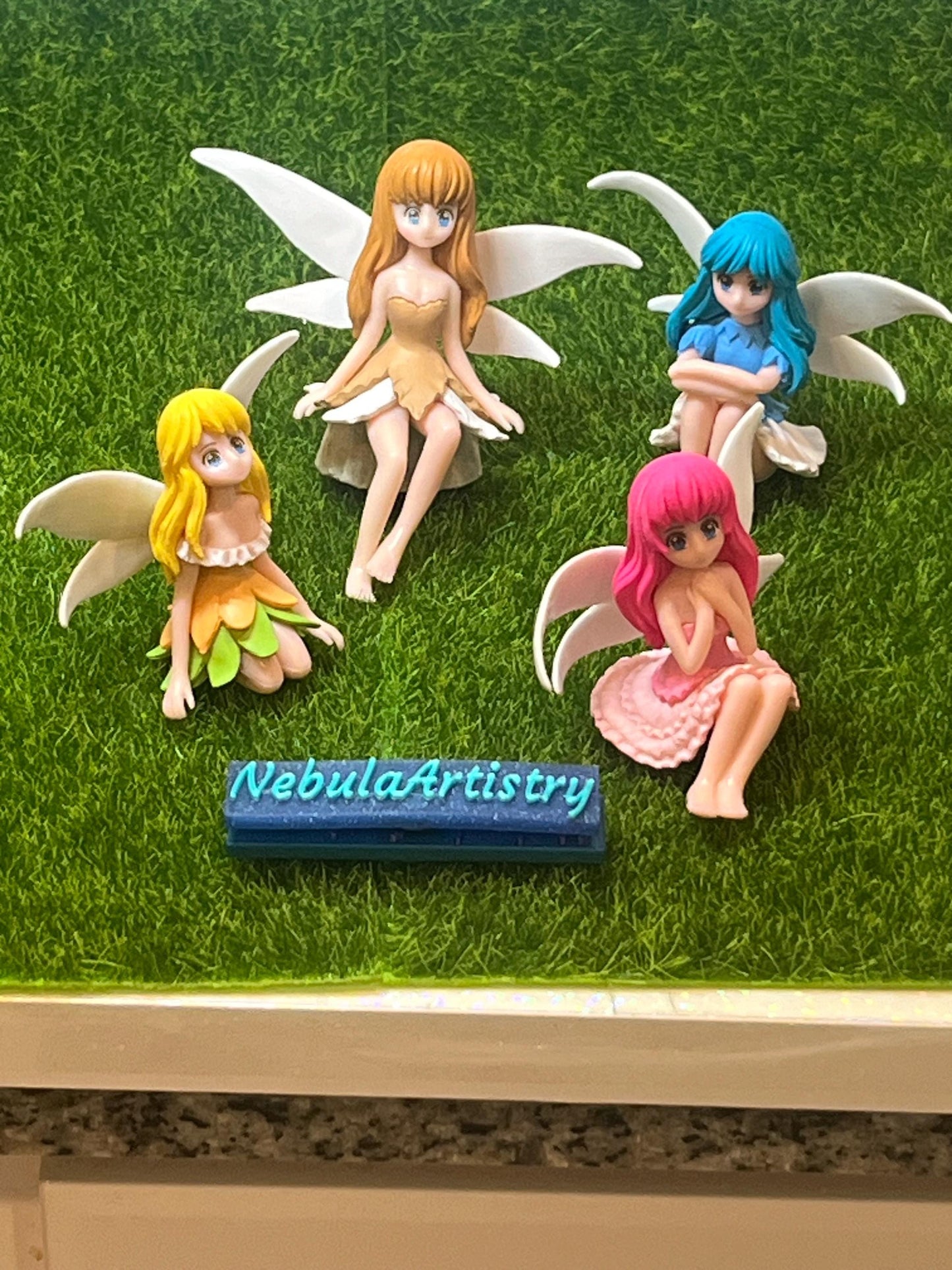 Fairy Decoration & Coverminder / Tinkerbell / Doll / Diamond Painting Putty / Diamond Art Putty / Arts and Crafts / Needle Minder / Magnets