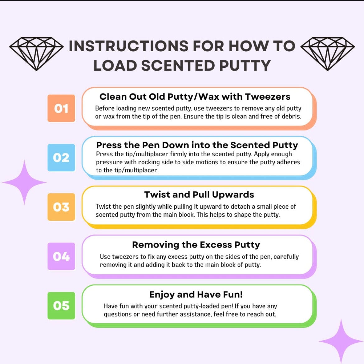 FREE COVERMINDER! Long-Lasting Scented, Craft Adhesive, Putty for Diamond Painting Kits, Easy-to-Use Wax Alternative, Perfect for Precision